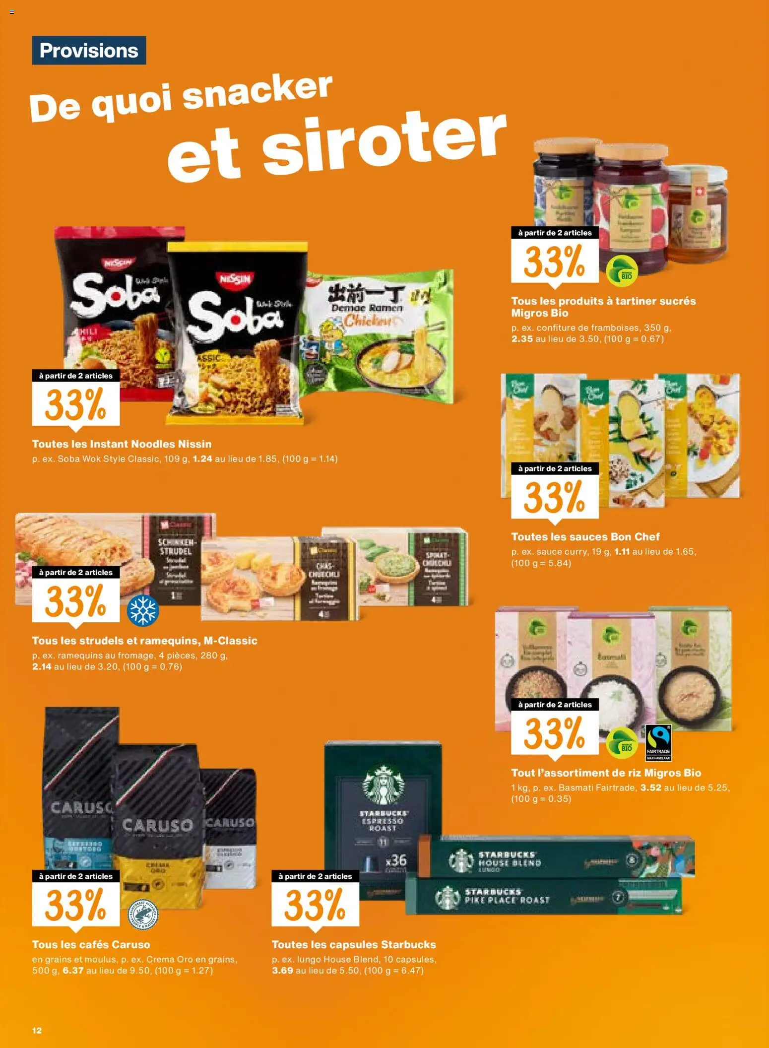 Migros aktionen FR – gültig ab 27.08.2026 | Seite: 12 | Produkte: Chili, Wok