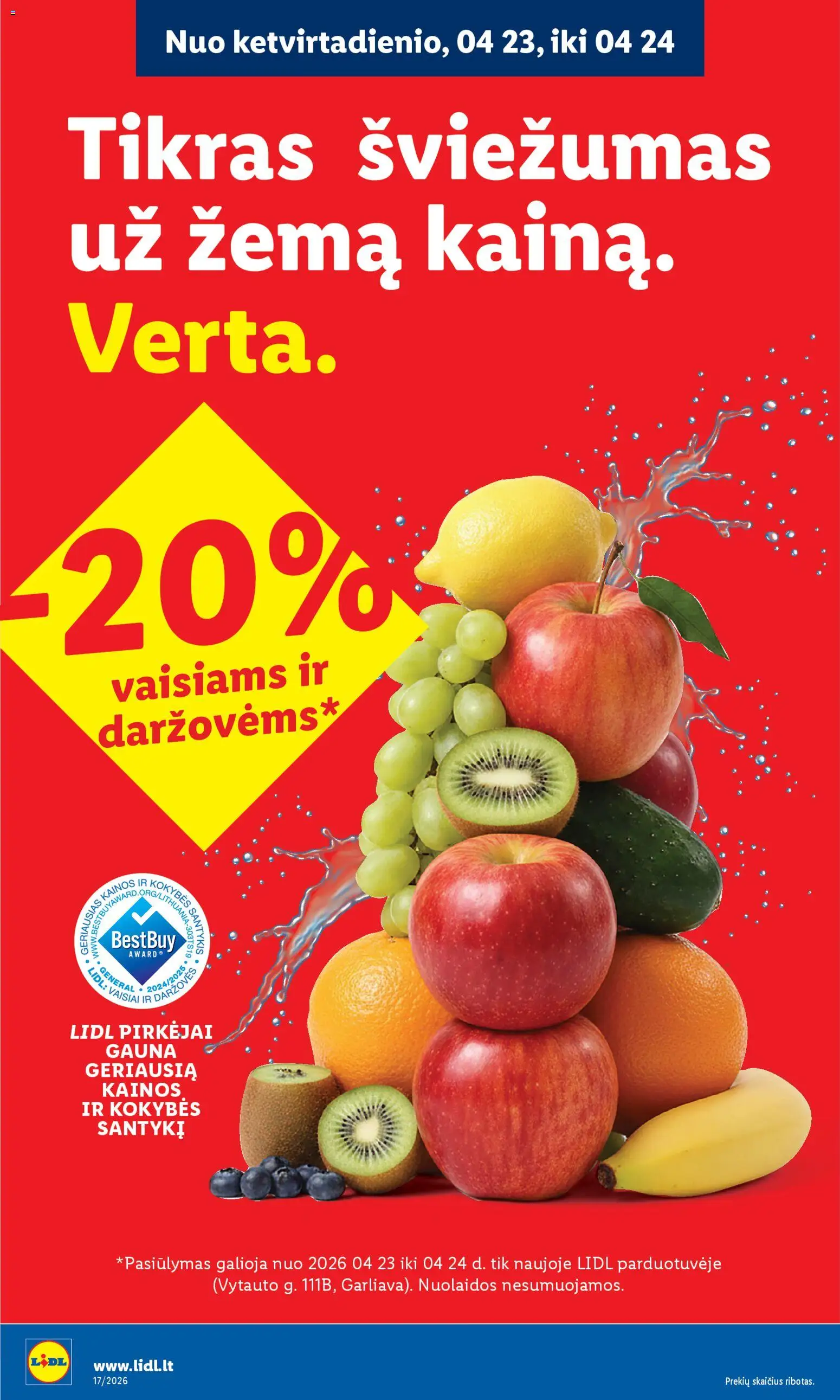 LIDL akcijos nuo 20.04.2026 | Puslapis: 2