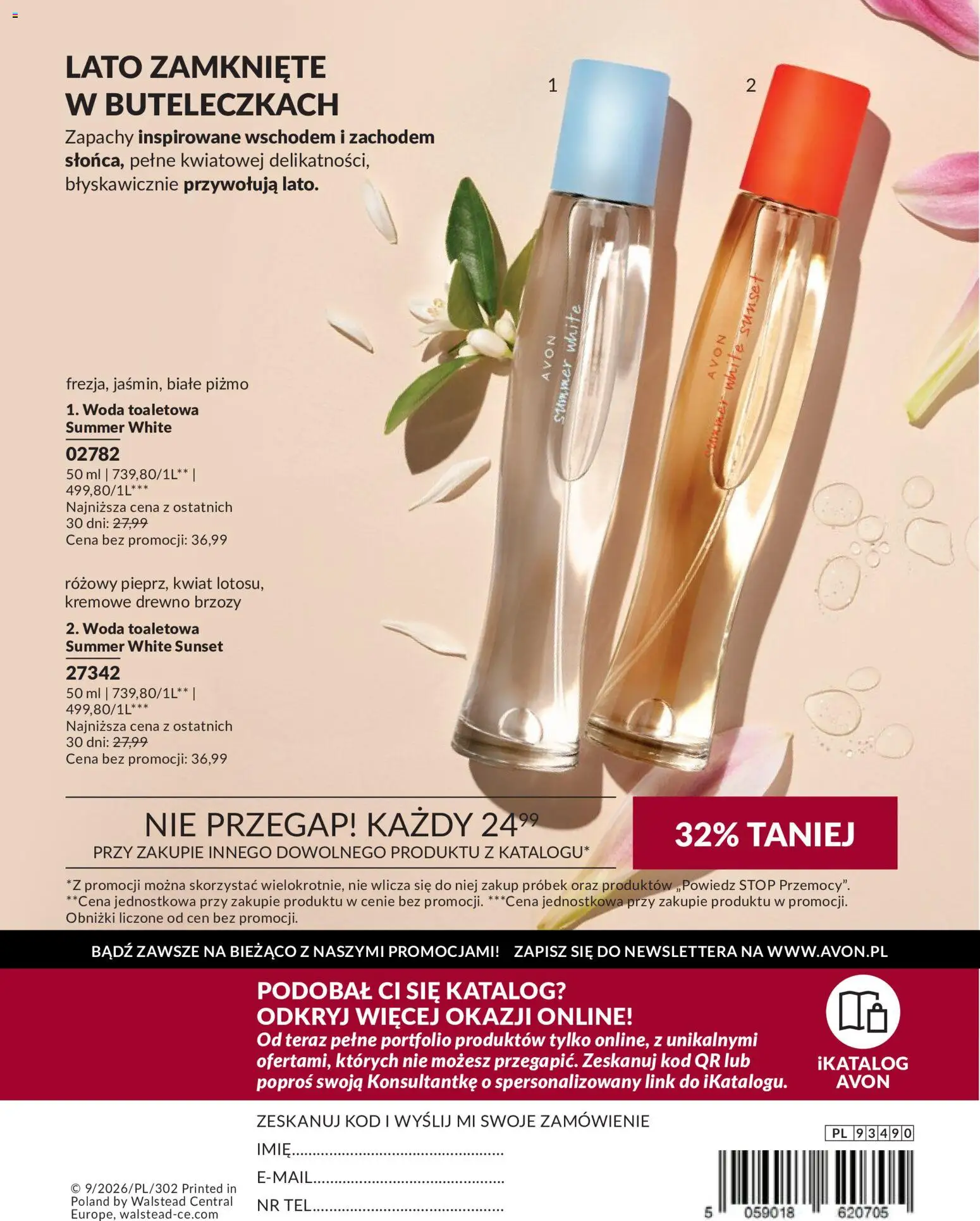 Avon Katalog 9 2026 od 01.09.2026 | Strona: 196 | Produkty: Woda toaletowa, Woda