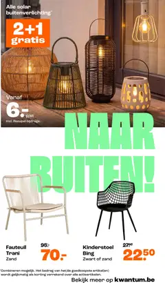 Kwantum folder / publicité - Voorbeeld van een folder van Kwantum, geldig van 08.06.2026 | Pagina: 5 | Producten: Fauteuil