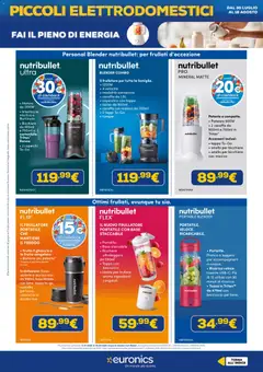 Anteprima del volantino Euronics volantino Piccoli Elettrodomestici valido a partire dal 30/07/2026 | Pagina: 15
