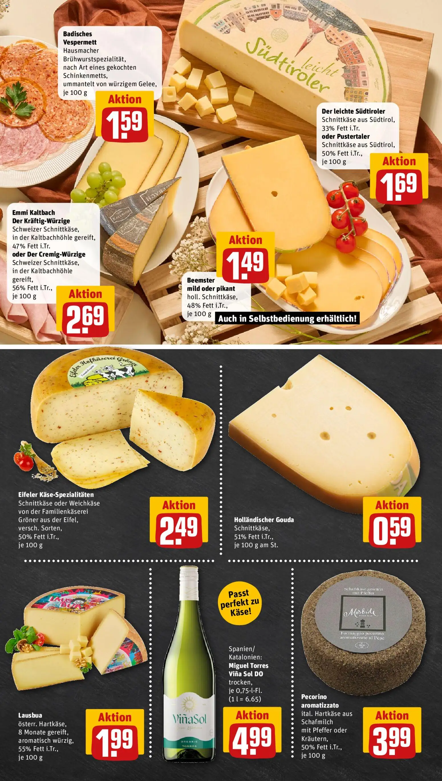 Rewe ihr Kaufpark Prospekt – gültig ab 02.11.2026 | Seite: 11 | Produkte: Käse, Gouda, Pfeffer, Schafskase