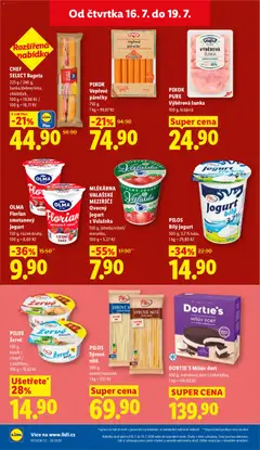 Náhled letáku PIKOK PURE Výběrová šunka, 100 g, krájená od 16.07.2026 | Strana: 20