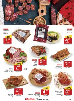 Konzum Katalog - Pregled kataloga iz trgovine Konzum, vrijedi od 07.10.2026 | Stranica: 13