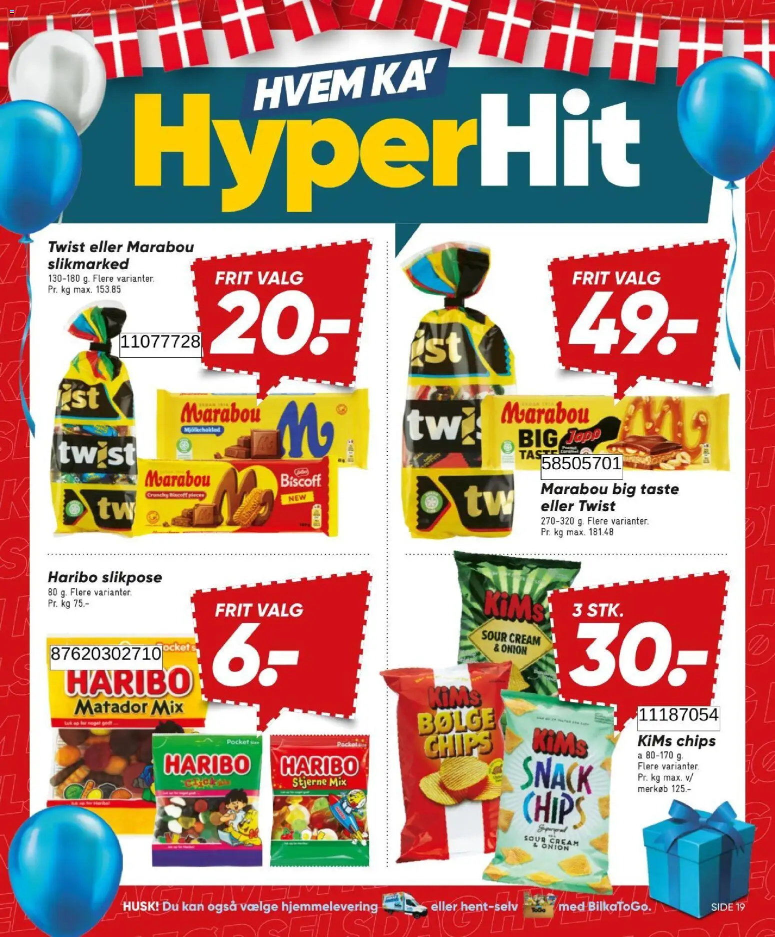 Bilka tilbudsavis – gyldig fra 31/07/2026 | Side: 19 | Produkter: Chips