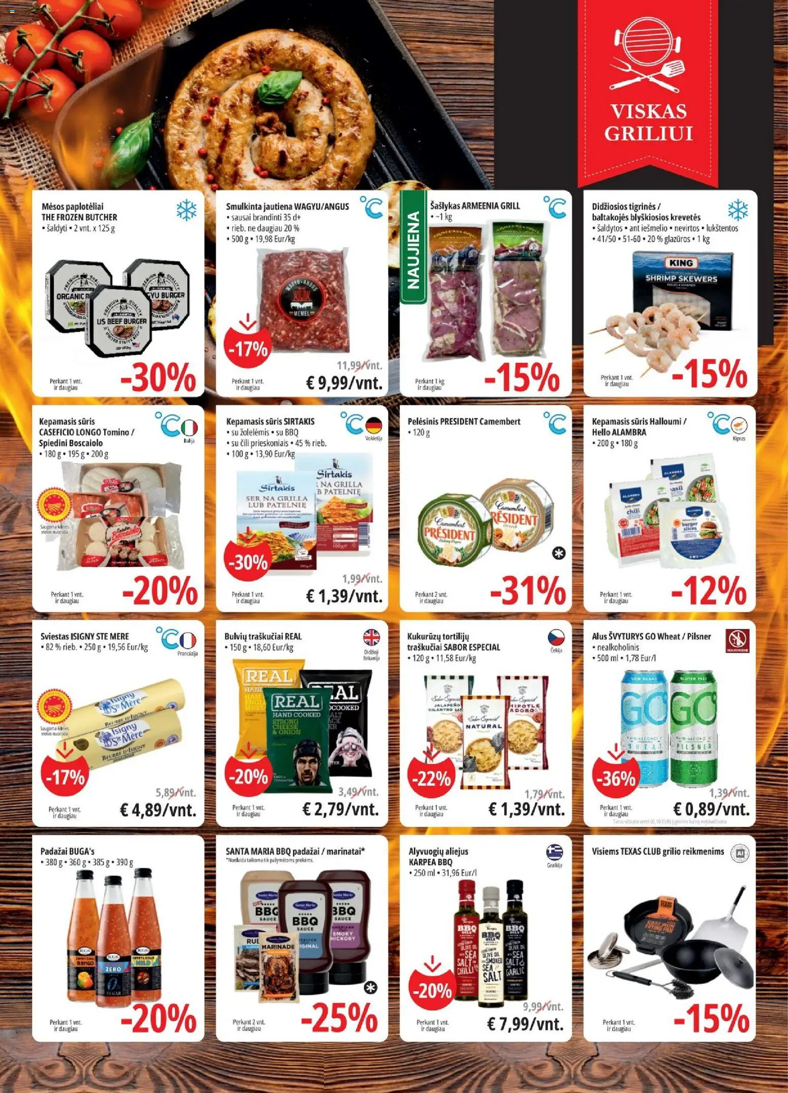 ePromo akcijos nuo 2026.08.12 | Puslapis: 5 | Prekių: Sūris, Alus, Čili, Traškučiai
