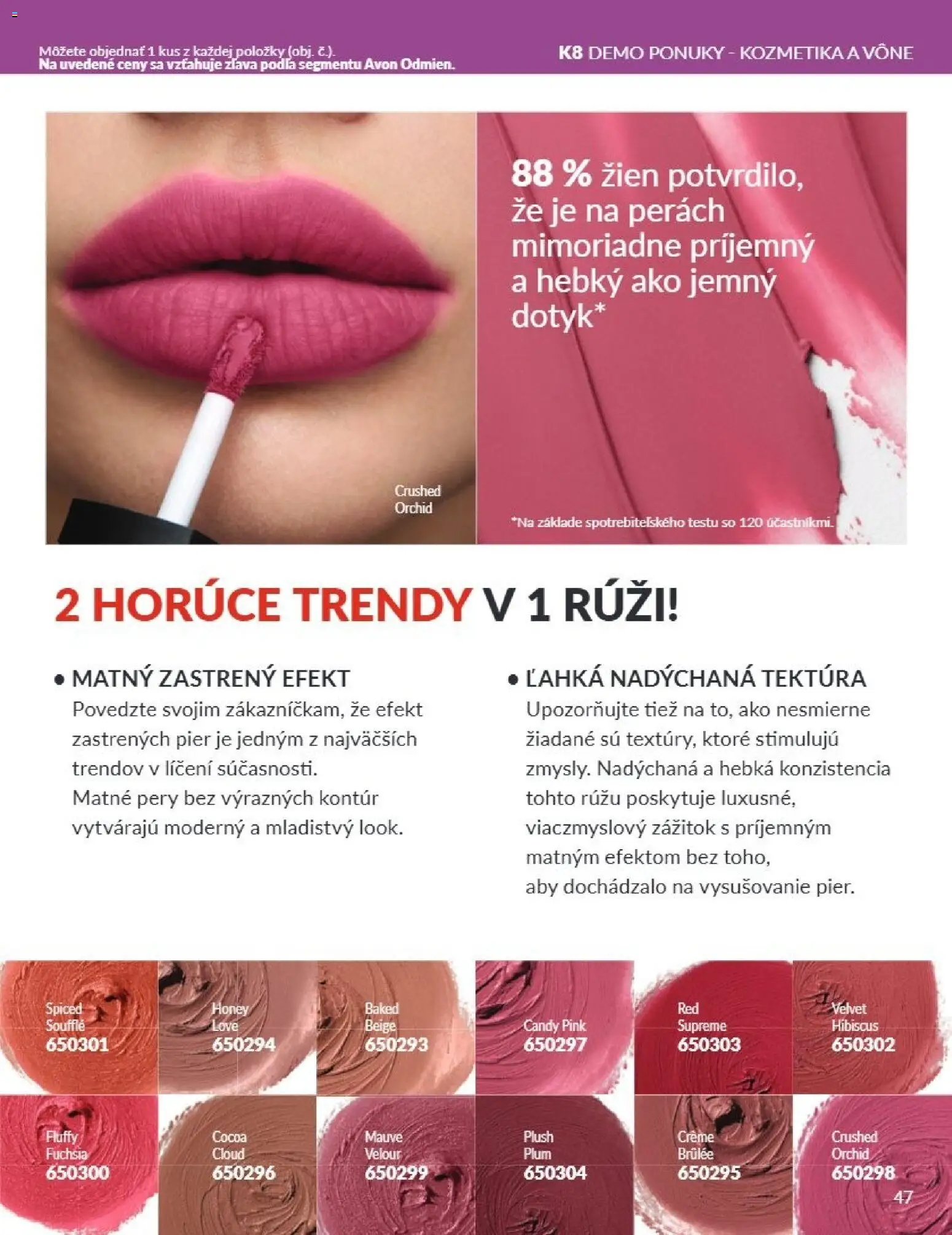 Nové Avon akcie – leták je platný od 01.07.2026 | Strana: 47