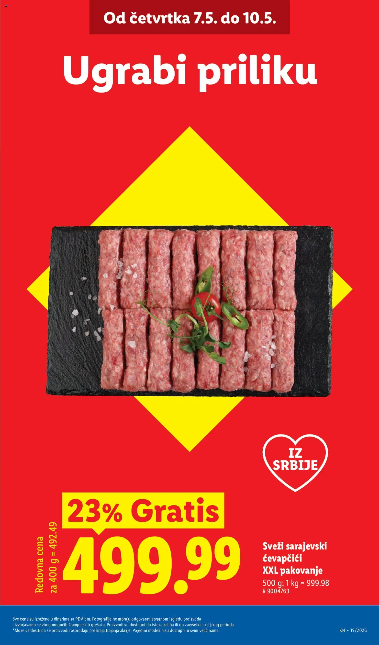 Lidl katalog - važi od 07.05.2026 | Strana: 3 | Proizvode: Pakovanje