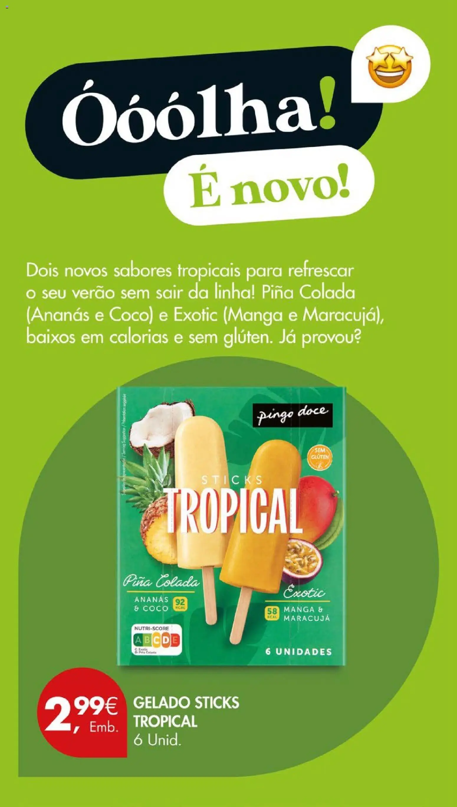 Pingo Doce folheto │ válido de 11/08/2026 | Página: 22 | Produtos: Manga, Ananás, Gelado, Coco