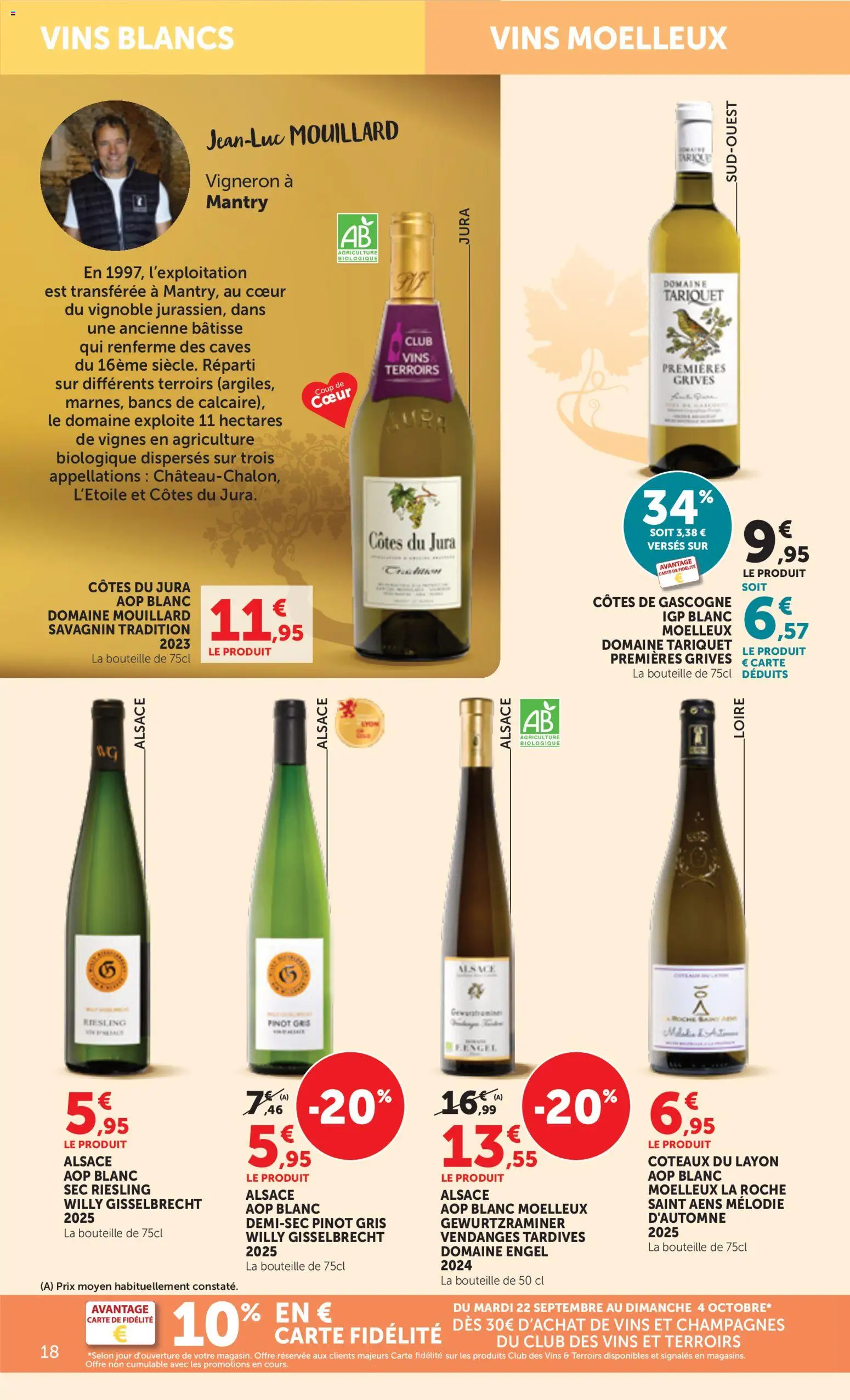{H1} | Page: 18 | Produits: Vendanges tardives, Tariquet Premières Grives, Blanc moelleux, Bouteille