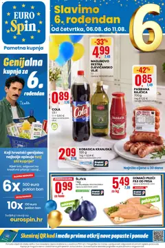 Eurospin Katalog - Pregled kataloga iz trgovine Eurospin, vrijedi od 06.08.2026