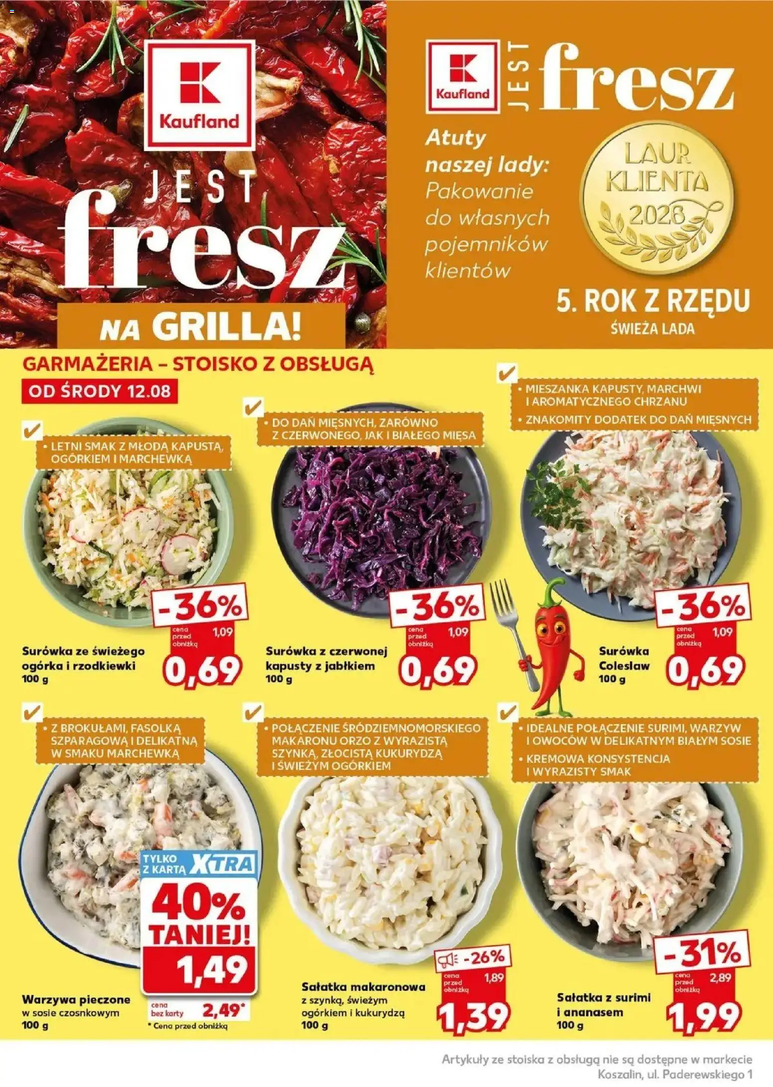 Kaufland gazetka - Mocny start od 17.08.2026 - od jutra PDF | Strona: 16 | Produkty: Kukurydza, Surówka colesław, Marchewka, Warzywa