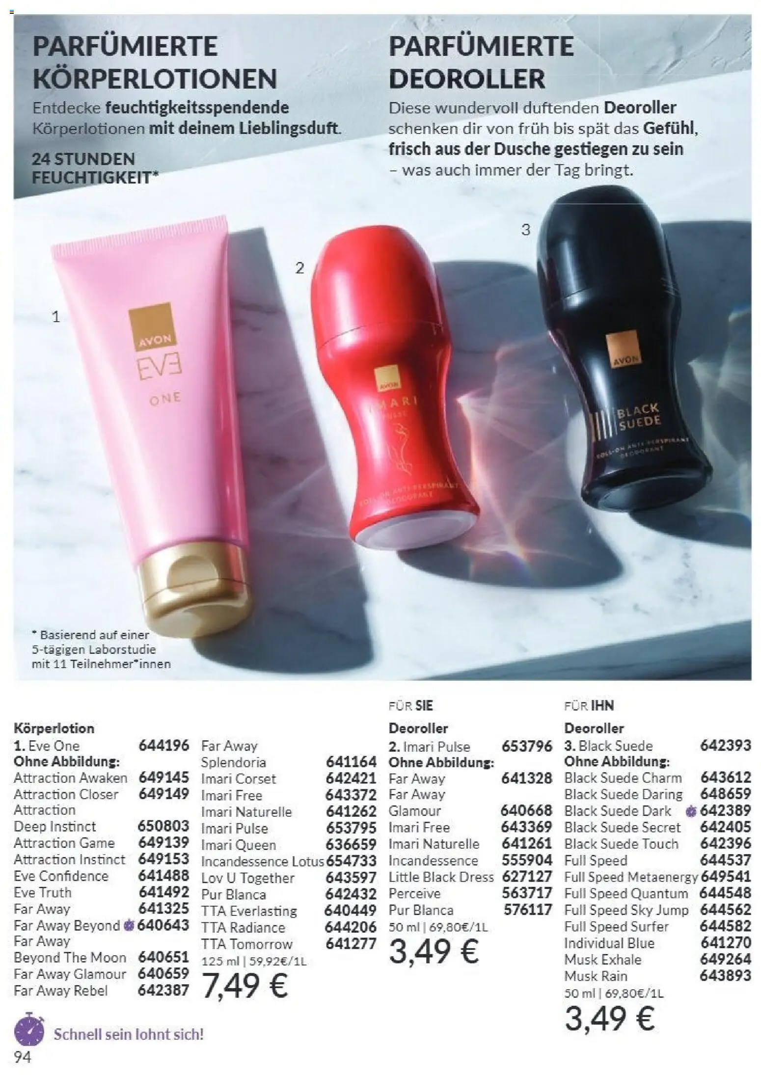AVON Katalog September 2026 – gültig ab 01.09.2026 | Seite: 90 | Produkte: Dusche, Körperlotion