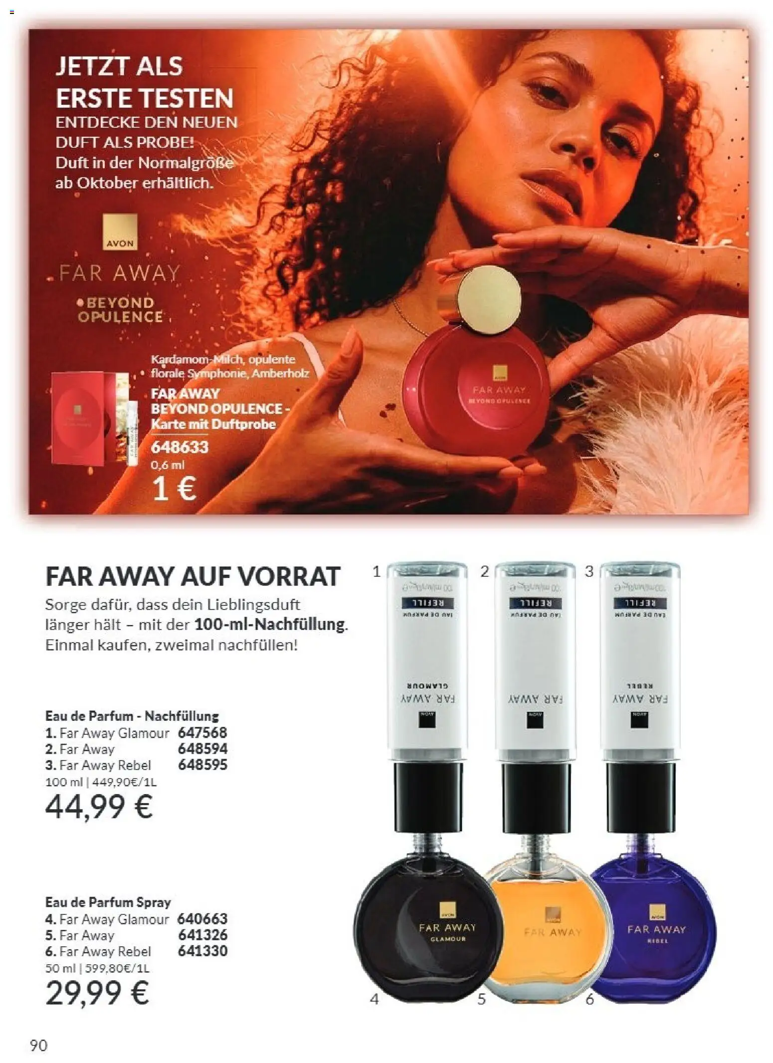 AVON Katalog September 2026 – gültig ab 01.09.2026 | Seite: 90 | Produkte: Dusche, Körperlotion