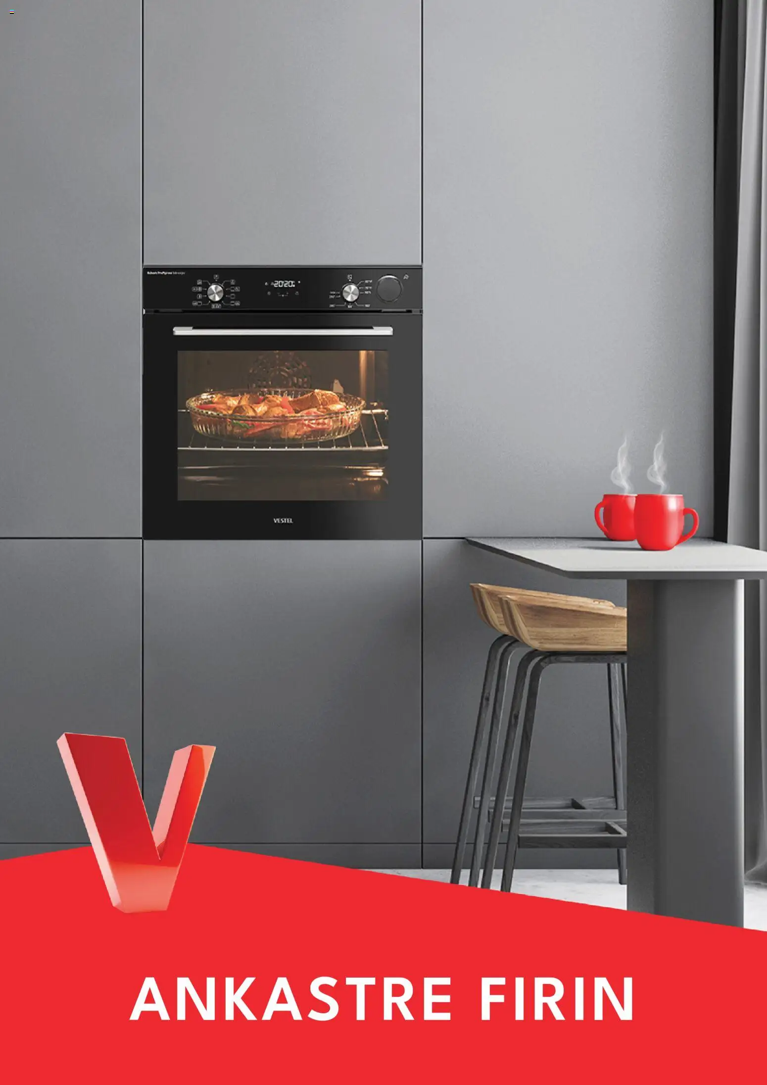 Vestel - Ankastre Katalog - 01 Ekim 2026 tarihinden itibaren geçerlidir | Sayfa: 2 | Ürünler: Fırın