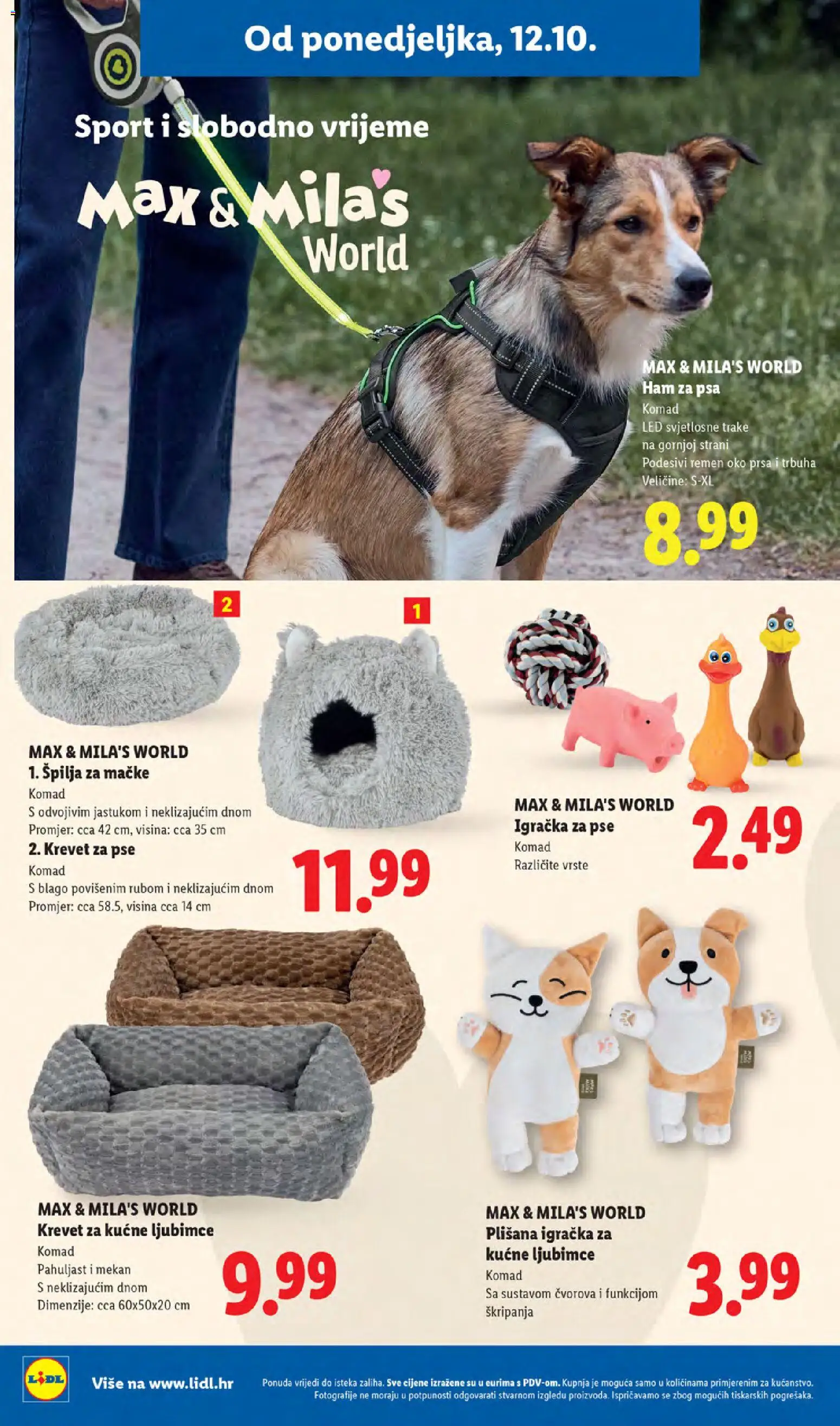 Lidl katalog | vrijedi od 12.10.2026 | Stranica: 26 | Proizvodi: Krevet, Trake, Led, Igračka