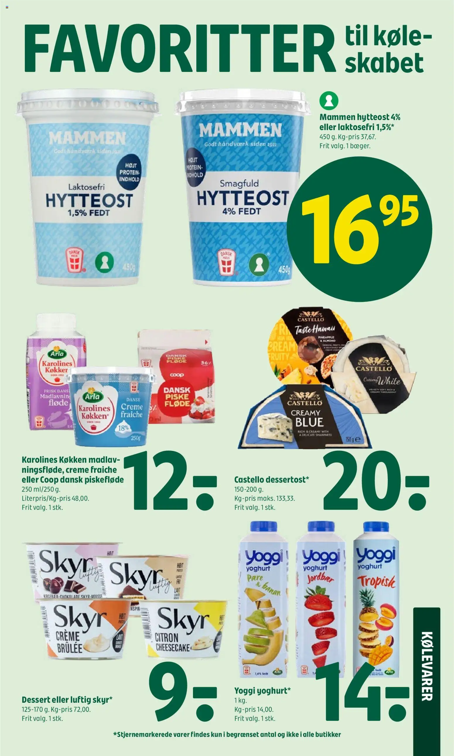 Coop 365 tilbudsavis – gyldig fra 21.05.2026 | Side: 14 | Produkter: Yoghurt, Creme, Jordbær, Fløde