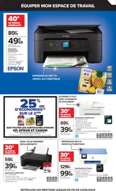 Carrefour - Prévisualisation de Carrefour Faites entrer la nouveauté à la maison valide à partir de 20/10/2026 | Page: 18 | Produits: Cartouche HP 305, Epson, Cartouche, Ananas
