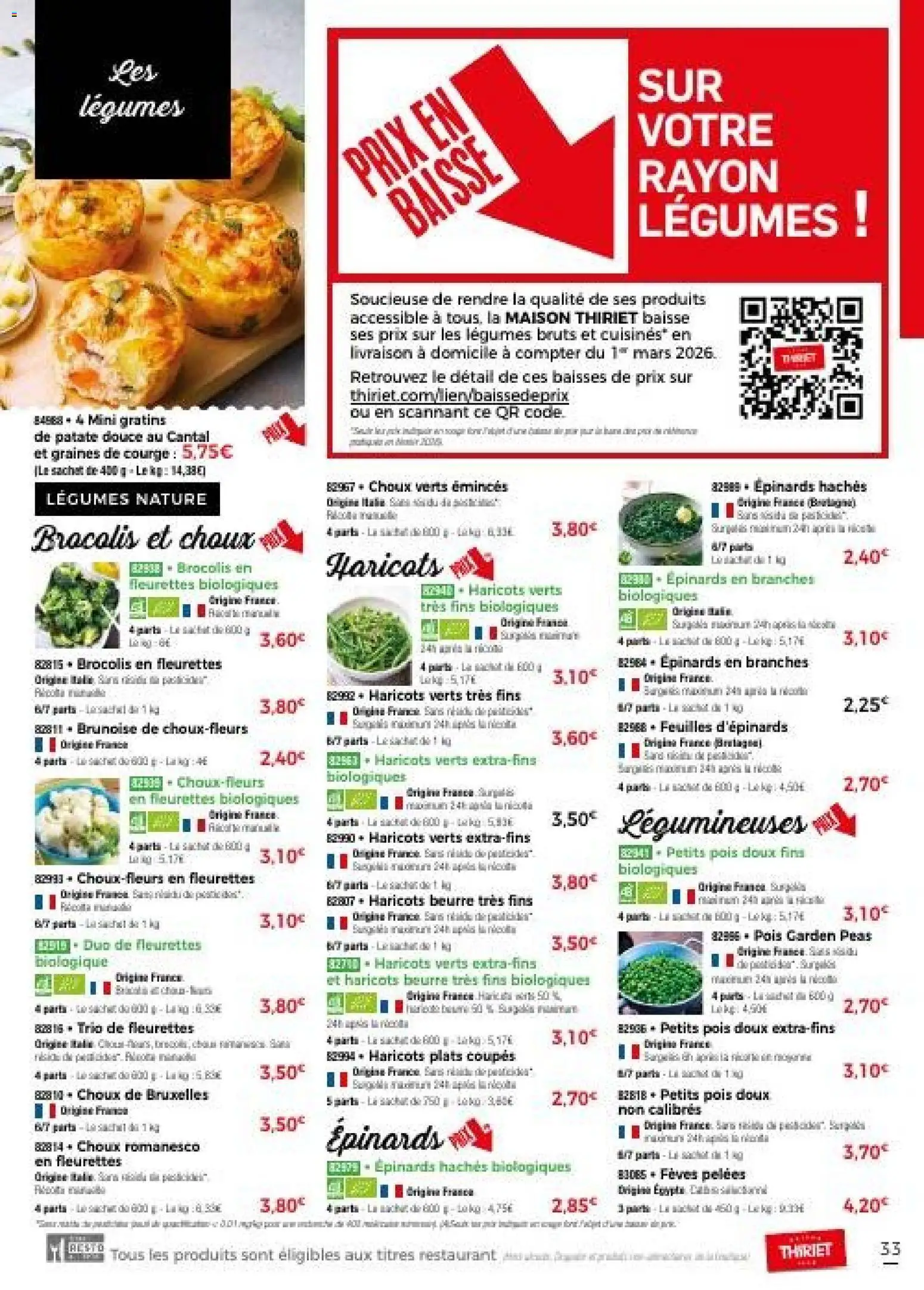 {H1} | Page: 39 | Produits: Patate douce, Graines de courge, Pois, Beurre