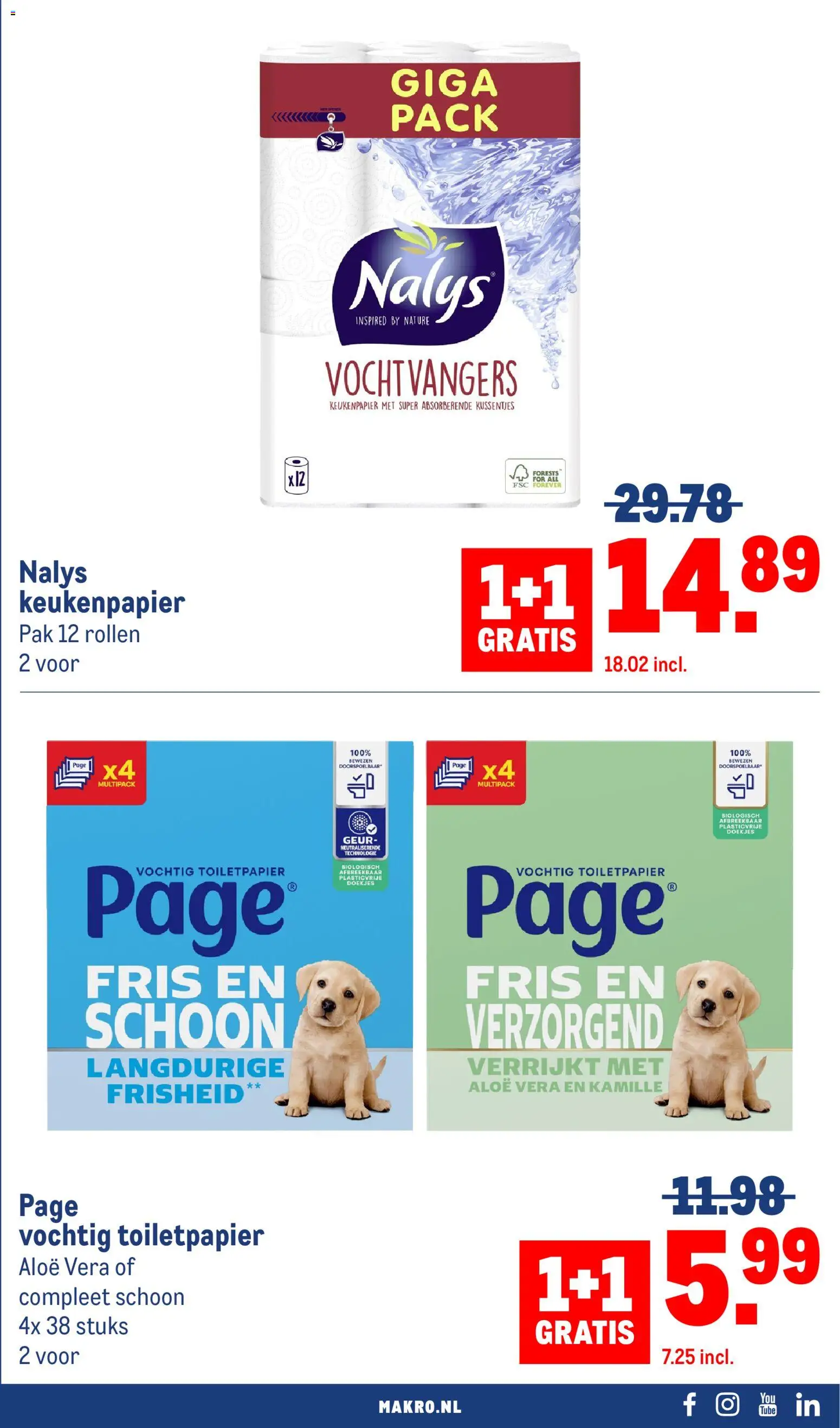 {H1} | Pagina: 99 | Producten: Doekjes, Keukenpapier, Geur, Aloë Vera