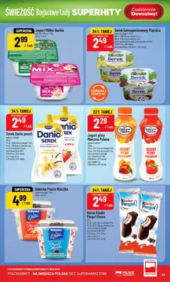 Pogląd oferty "POLOmarket gazetka" - ważna od 17.06.2026 | Strona: 25 | Produkty: Czekolada mleczna, Baton, Ptasie mleczko, Czekolada