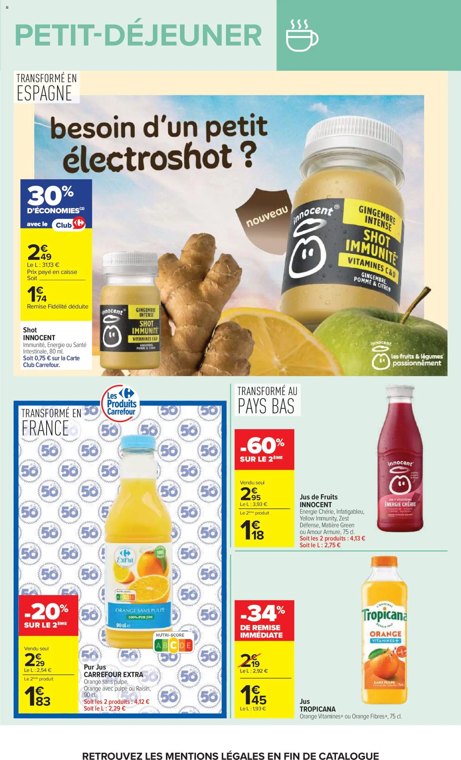 {H1} | Page: 19 | Produits: Orange, Raisin, Fruits, Jus