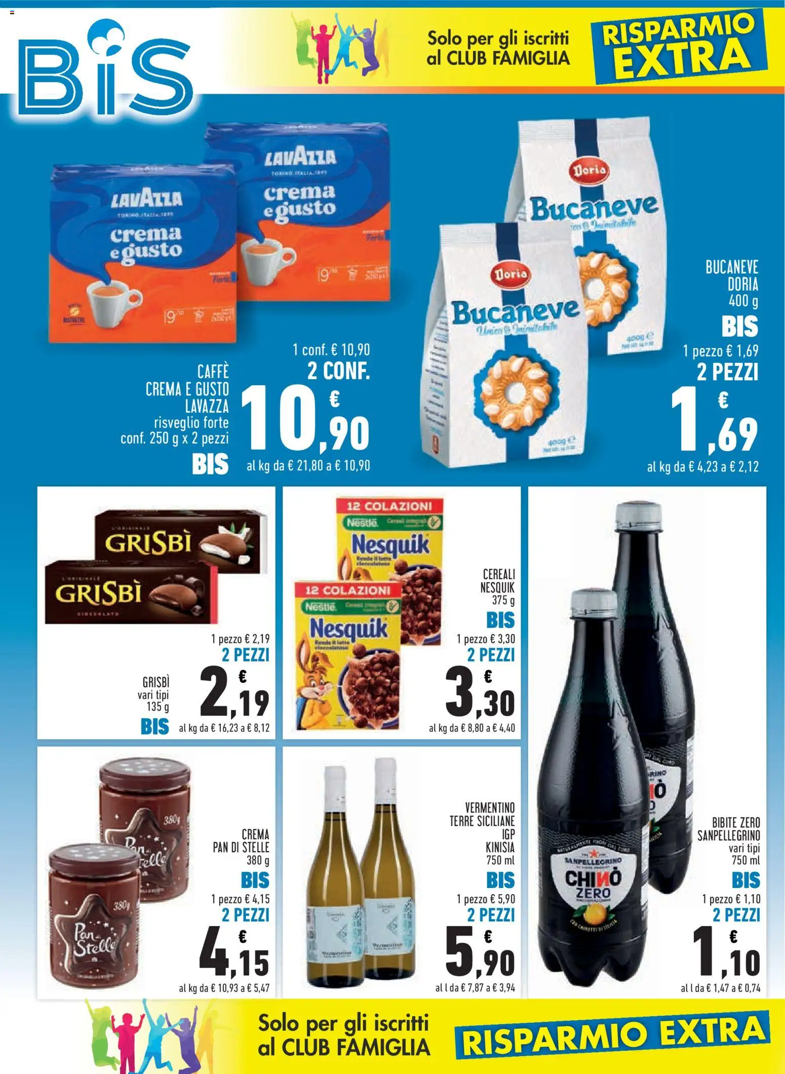 Volantino Conad del 16/07/2026 | Pagina: 4 | Prodotti: Crema, Cereali, Bibite, Lavazza