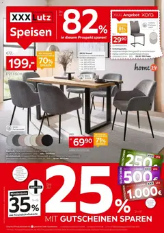 XXXLutz Speisen Spezial ab 26.09.2026 gültig