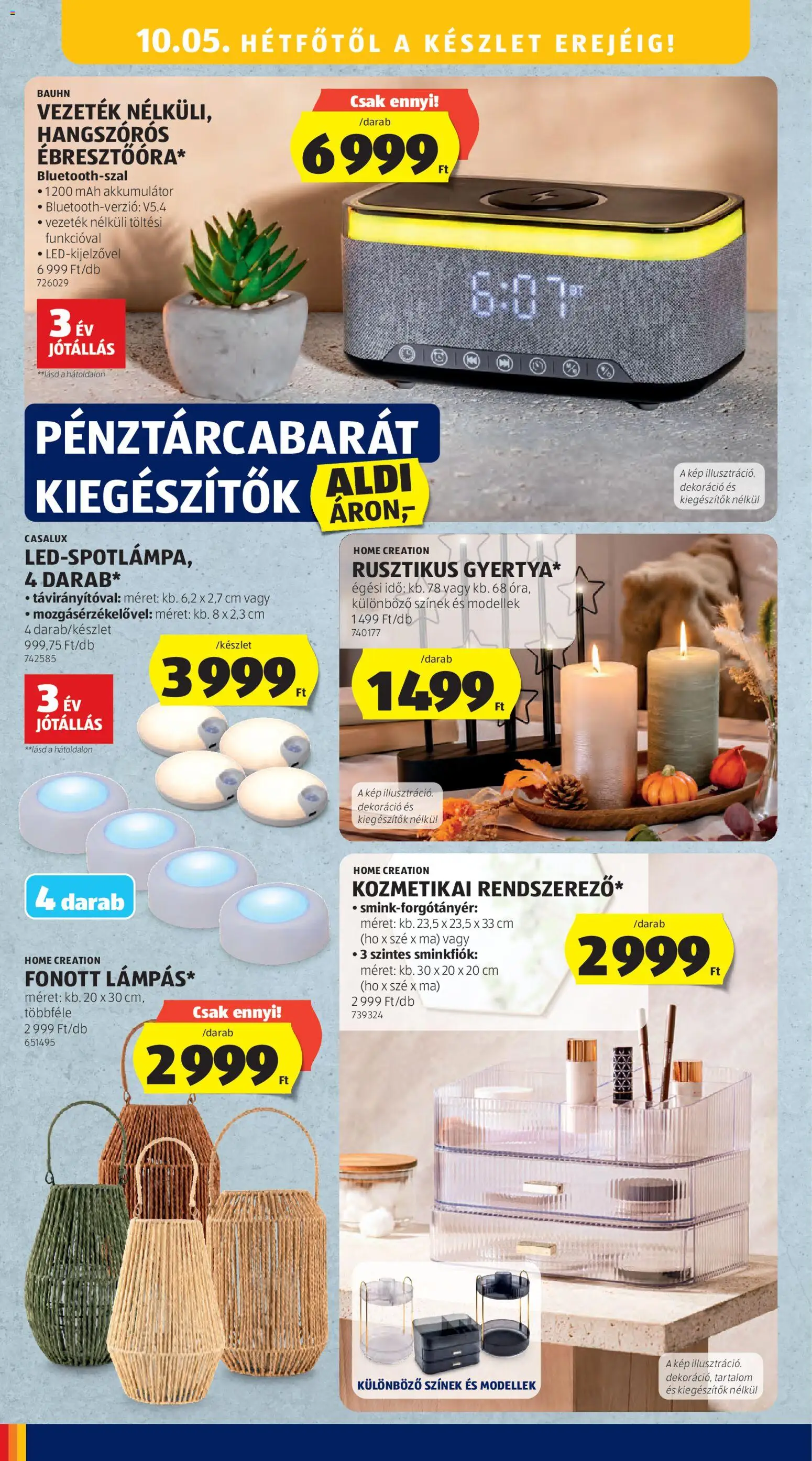 Aldi akciós ujság - amely érvényes a következő dátumtól: 2026.10.01. | Oldal: 44
