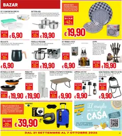 Anteprima del volantino Galassia volantino Buono Sconto valido a partire dal 17/09/2026 | Pagina: 25 | Prodotti: Piatti, Frutta, Lampada da tavolo, Casseruola