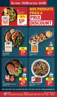 Aldi - Prévisualisation de ST-CLÉMENT LE VOLAILLER® FILETS DE POULET, FILETS DE POULET valide à partir de 18/08/2026 | Page: 6