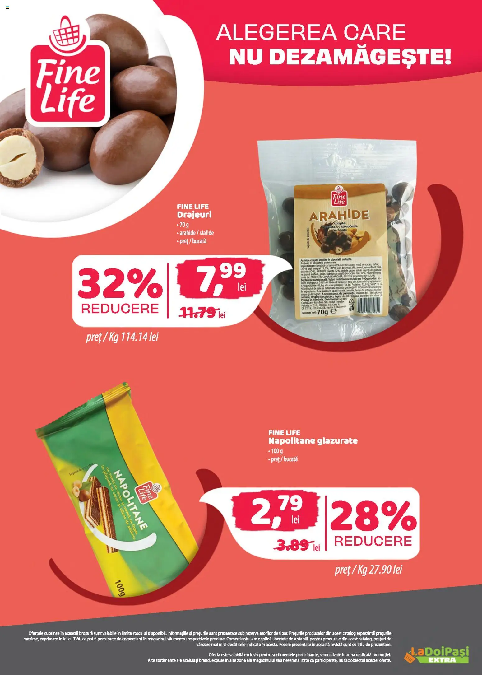 Noul catalog LaDoiPași – valabil de la 01.11.2026 | Pagină: 19 | Produse: Lapte praf, Napolitane, Unt, Cacao