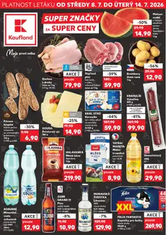 Náhled letáku Kaufland leták - Plzeň od 08.07.2026