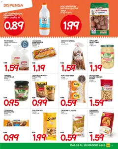 Anteprima del volantino HarDis volantino valido a partire dal 18.05.2026 | Pagina: 9 | Prodotti: Pollo, Noci, Crostini, Cipolline