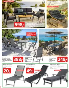Bauhaus katalog akcije – veljaven od 17.06.2026 | Stran: 4 | Izdelki: Vrtna garnitura, Ležalnik, Vrtni stol, Blazina
