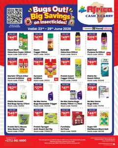 Africa Cash & Carry specials catalogue – valid from 23/06/2026