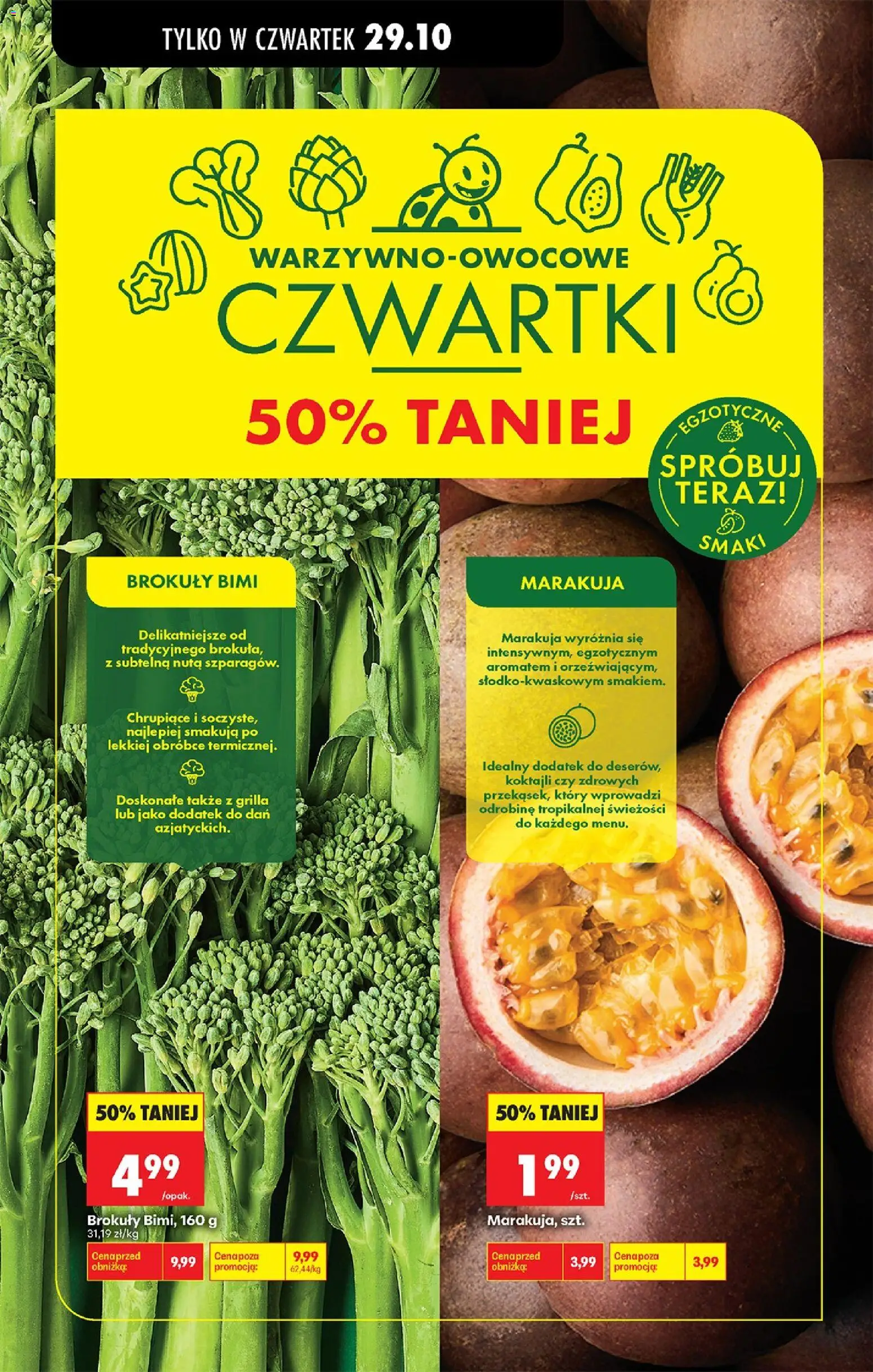 Biedronka Polsko leták - Codziennie niskie ceny od 29.10.2026 | Strana: 38 | Produkty: Marakuja