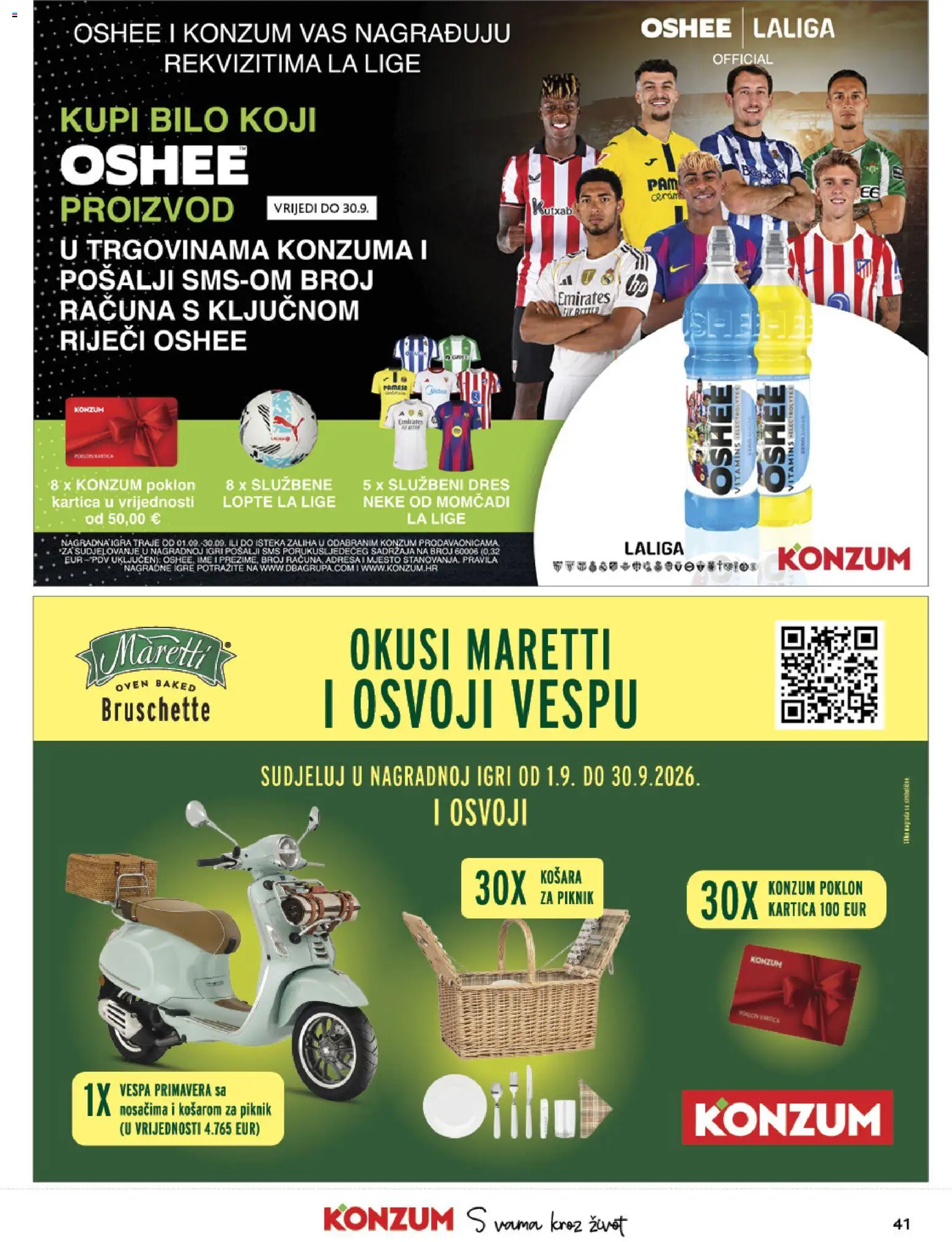 Konzum HR akciós ujság - amely érvényes a következő dátumtól: 2026.09.02. | Oldal: 41 | Termékek: Vas