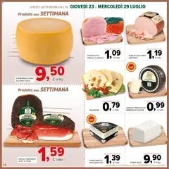 Anteprima del volantino Todis volantino Basilicata - Puglia valido a partire dal 23/07/2026 | Pagina: 12 | Prodotti: Speck, Sale, Formaggio, Gorgonzola