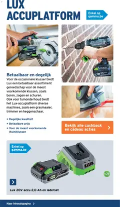 GAMMA Gereedschapspecial - Voorbeeld van een folder van GAMMA, geldig van 26/08/2026 | Pagina: 24 | Producten: Gereedschap, Trimmer