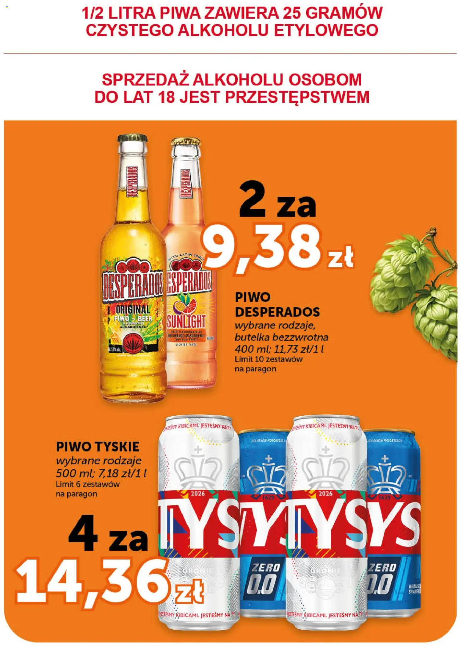 Euro Sklep gazetka - Market od 28.05.2026 | Strona: 15 | Produkty: Tyskie, Piwo