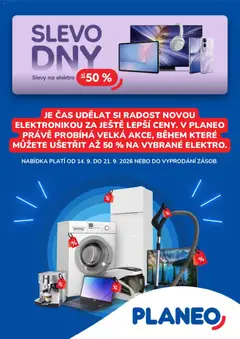 Náhled letáku Planeo Elektro leták od 14.09.2026