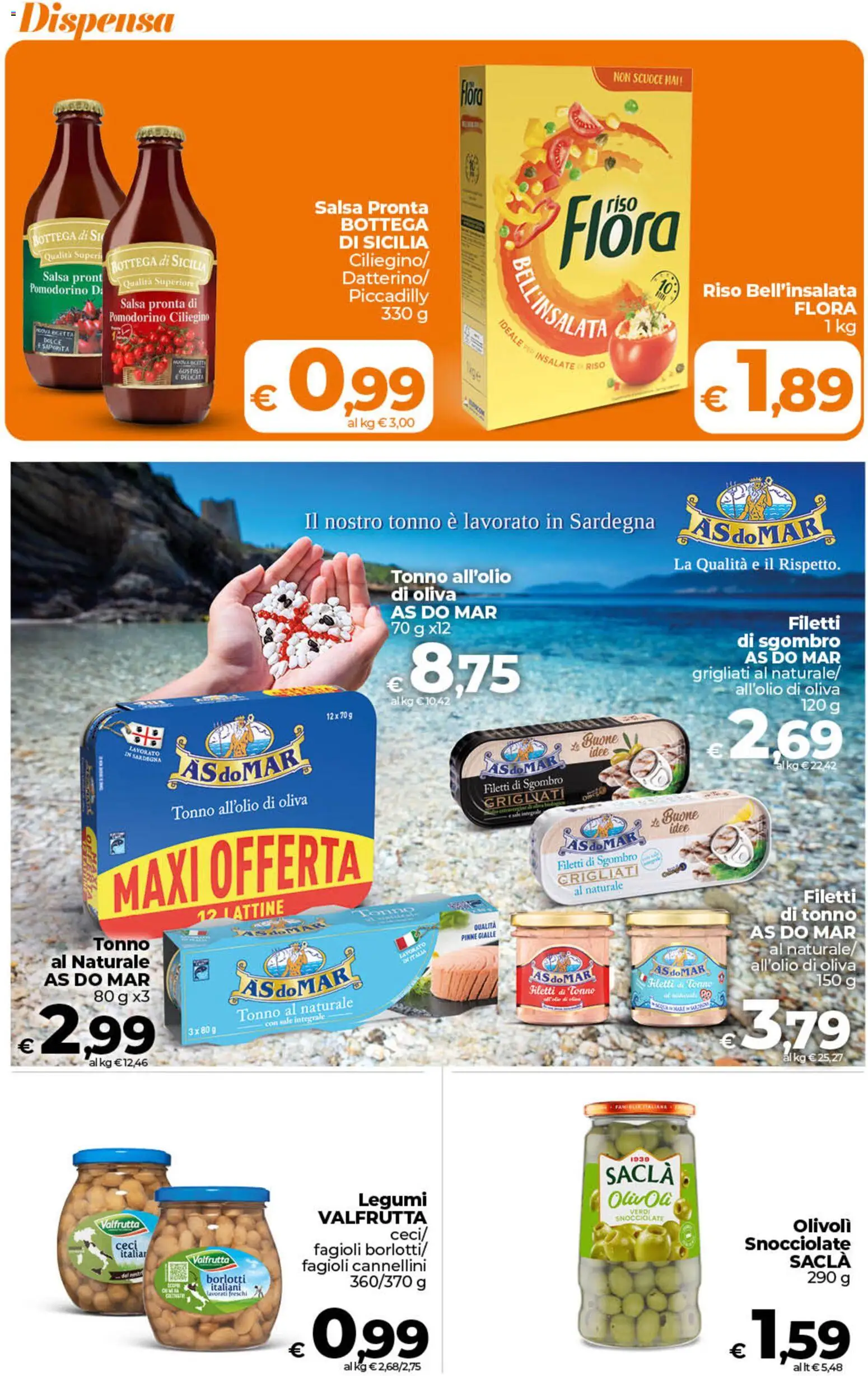 Volantino Ipercoop del 29.05.2026 | Pagina: 35 | Prodotti: Riso, Ceci, Fagioli, Tonno al naturale