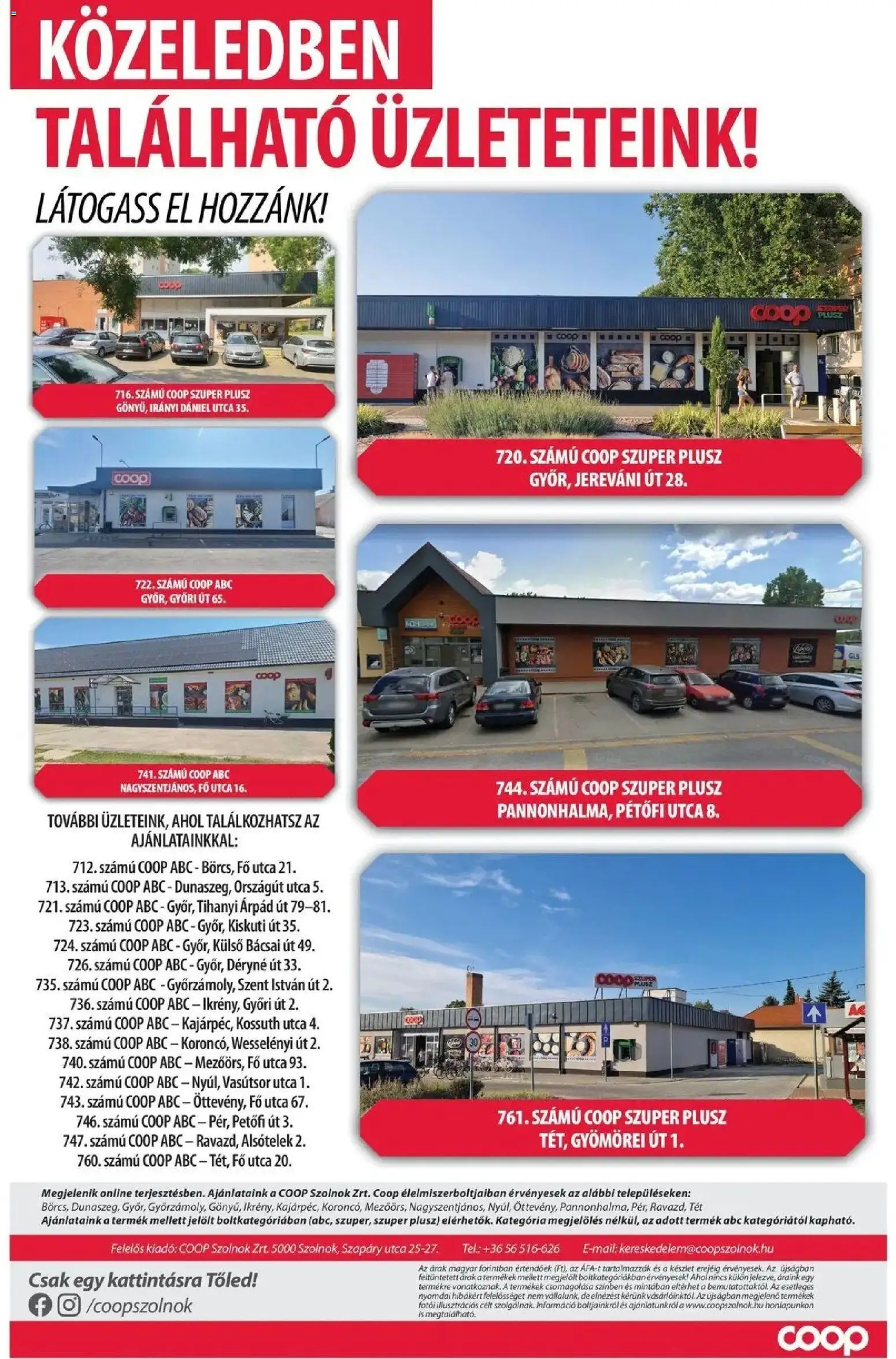 COOP Szolnok akciós újság Nagyszentjános - 2026.08.13. -tól/töl > akció, lapozható szórólap 🛍️ | Oldal: 5