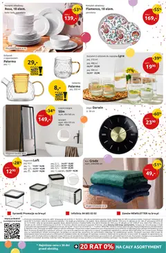 Pogląd oferty "Black Red White promocje" - ważna od 24.09.2026 | Strona: 14 | Produkty: Szklanka, Dzbanek, Dekoracje, Koc
