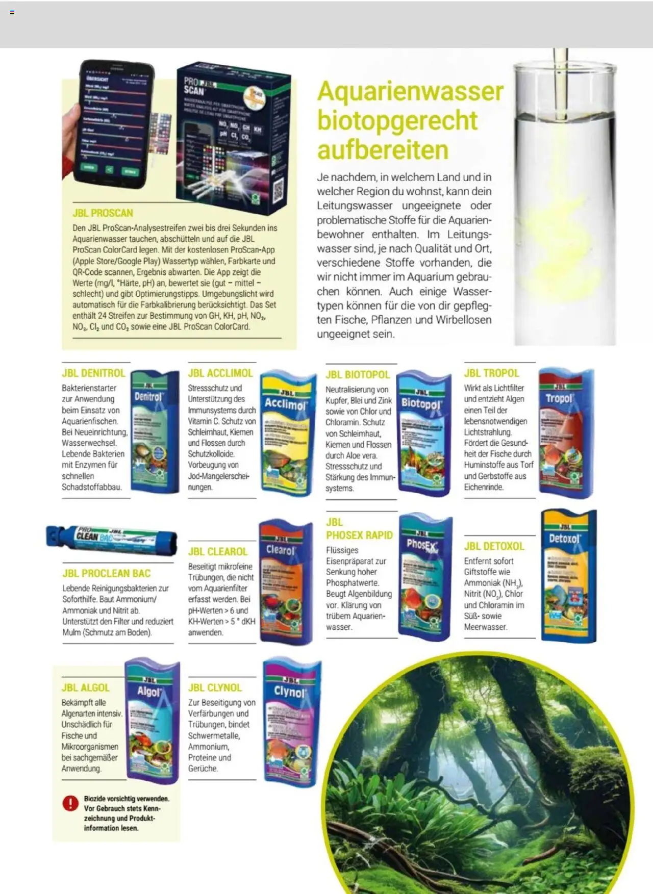 zookauf Themenkatalog Aquaristik – gültig ab 01.10.2025 | Seite: 55 | Produkte: Torf, Apple, Wasser