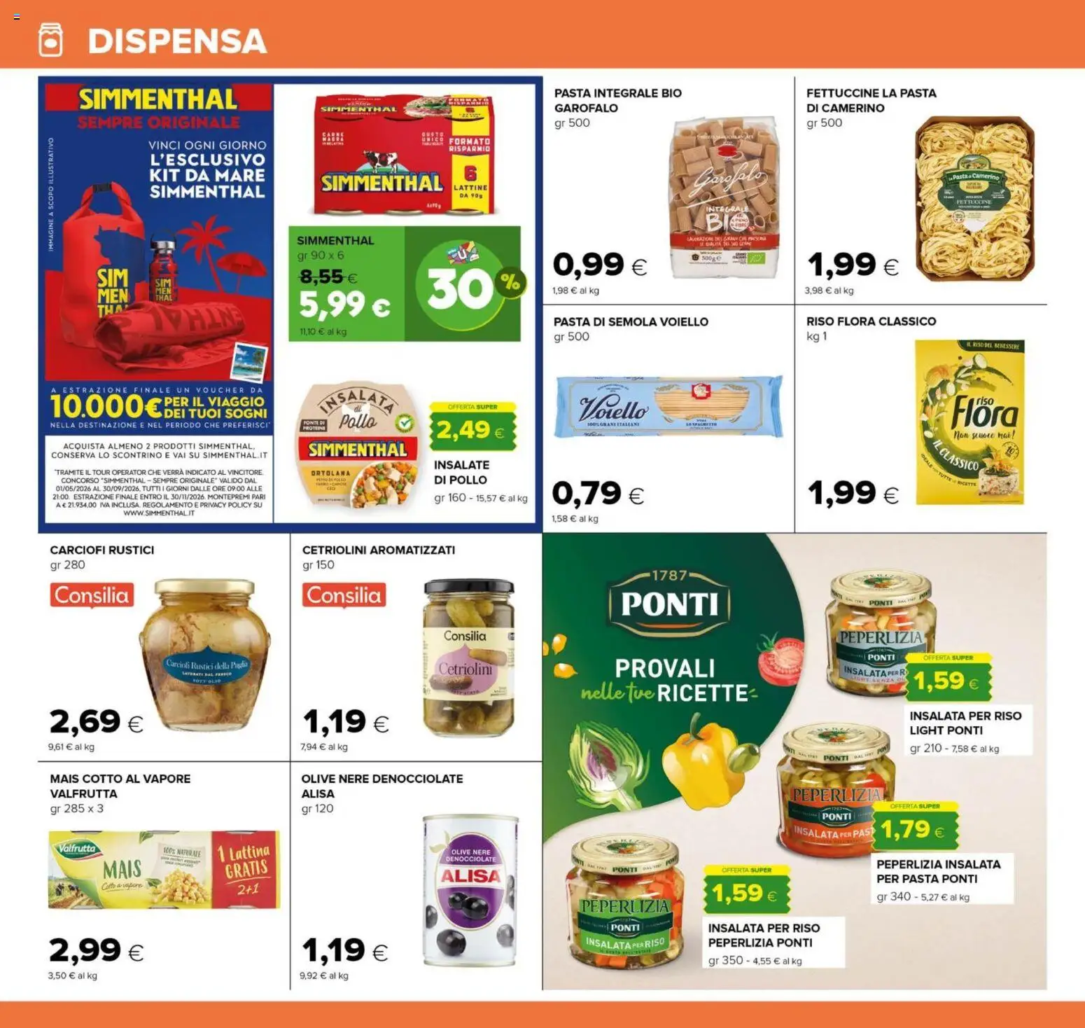 Volantino Oasi del 20.05.2026 | Pagina: 18 | Prodotti: Pollo, Insalata, Olive, Cetriolini
