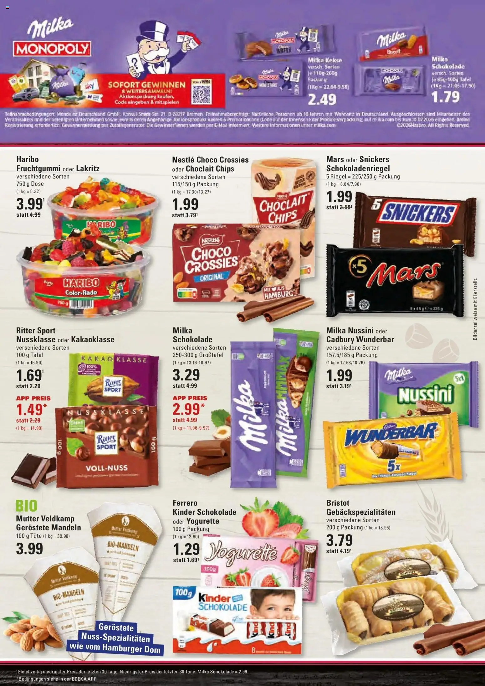 Edeka prospekt Stade	 – gültig ab 10.05.2026 | Seite: 11 | Produkte: Yogurette, Schokolade, Snickers, Mars