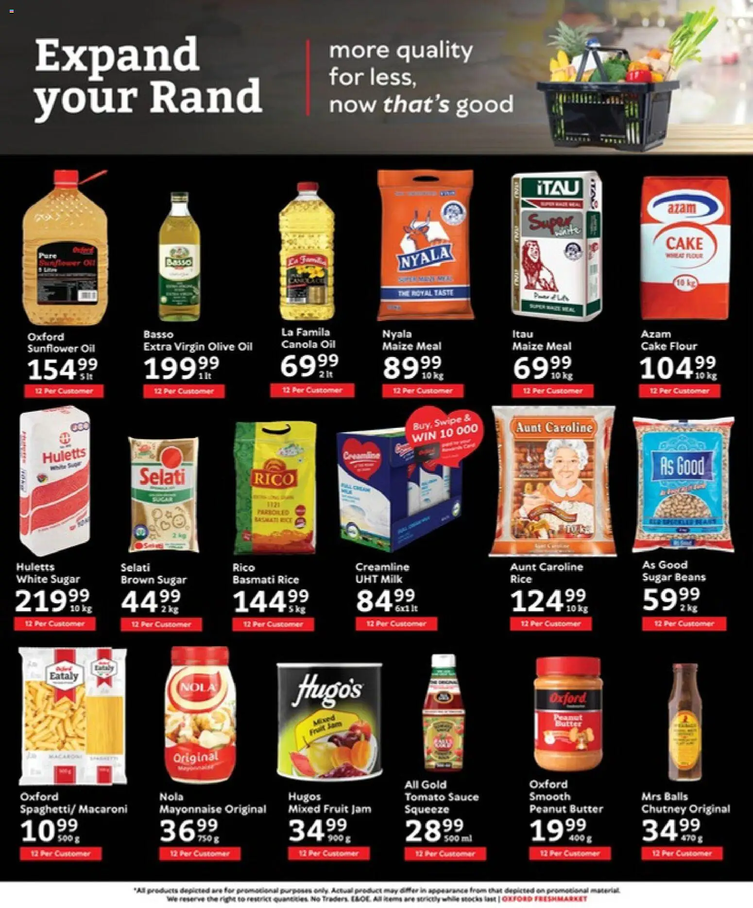 New Oxford Freshmarket catalogue – valid from 15.04.2026 | Page: 8 | Products: Jam, Butter, Tomato sauce, Fruit