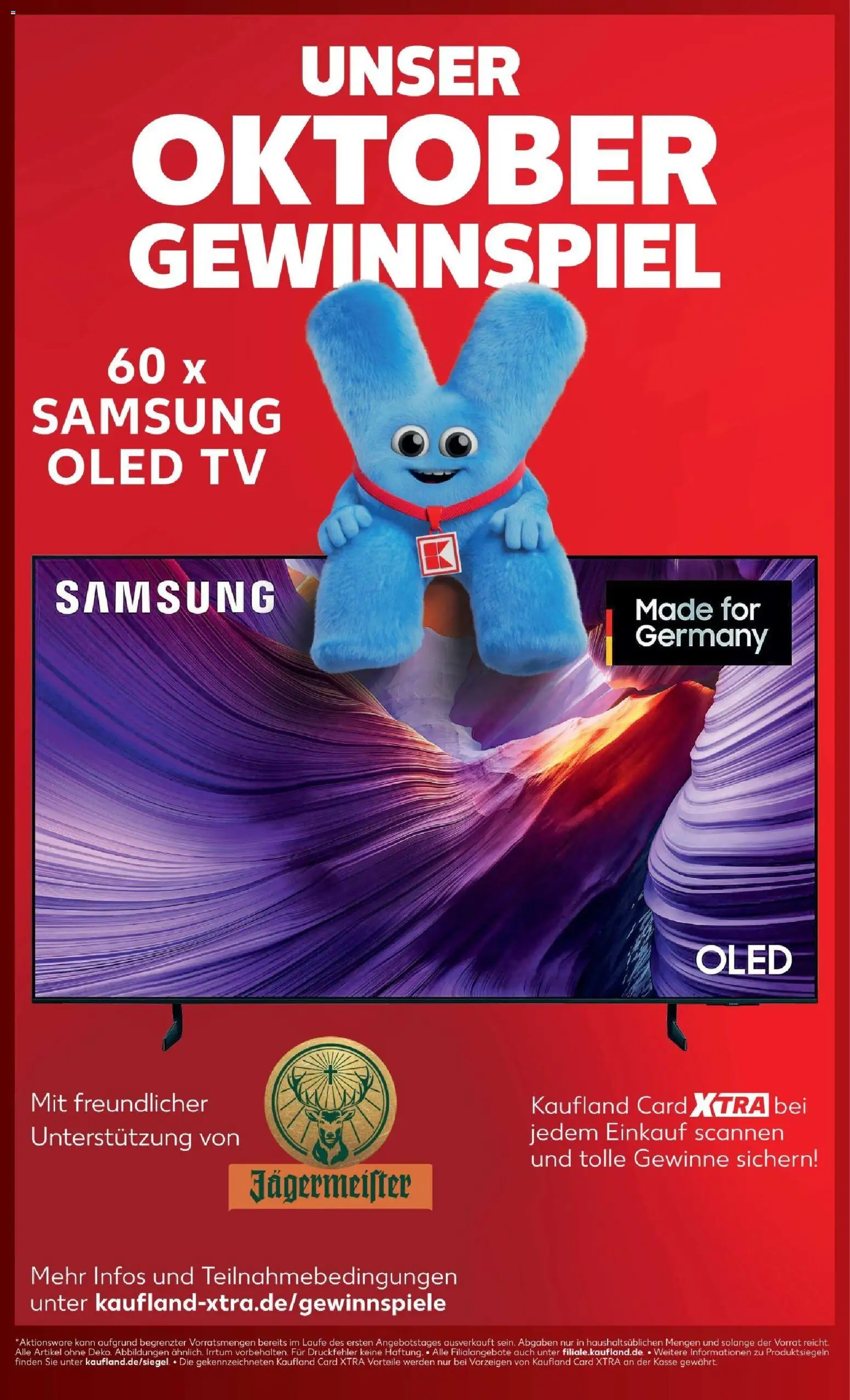 Kaufland Prospekt Rostock – gültig ab 12.10.2026 | Seite: 8 | Produkte: Samsung, Jägermeister, TV